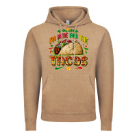 Vintage Coffee I'm here for the tacos Vintage Hoodie - FaDigitalArtStudio