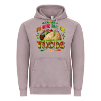 Vintage Zinc I'm here for the tacos Vintage Hoodie - FaDigitalArtStudio