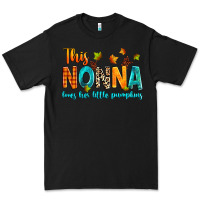 Black This nonna loves her little pumpkins Premium Tee - texasbilliewilder