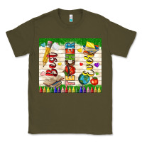 Army Green best teacher ever Classic Tee - TumblerDesignByShophia