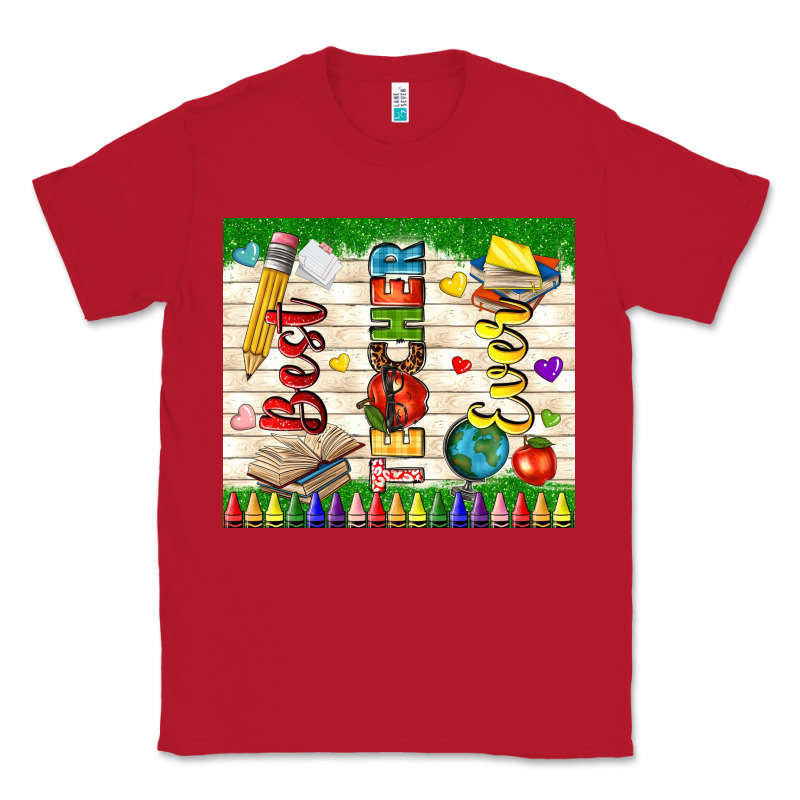 Best Teacher Ever Classic Tee by TumblerDesignByShophia | Teevron