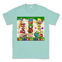 Seafoam best teacher ever Classic Tee - TumblerDesignByShophia