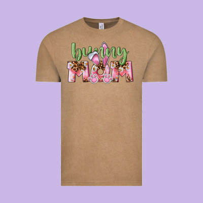 Happy Easter Bunny Mom Vintage Tee Designed By Cowgirlartshop