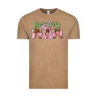Vintage Coffee Happy Easter Bunny Mom Vintage Tee - CowGirlArtShop