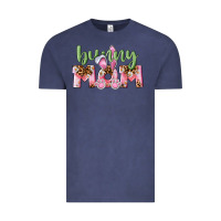 Vintage Denim Happy Easter Bunny Mom Vintage Tee - CowGirlArtShop