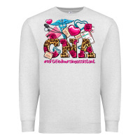 Oatmeal Heather valentines day cna certified nursing assistant Premium Sweatshirt - AdoDesignShop
