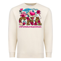Sandshell valentines day cna certified nursing assistant Premium Sweatshirt - AdoDesignShop