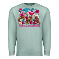 Seafoam valentines day cna certified nursing assistant Premium Sweatshirt - AdoDesignShop