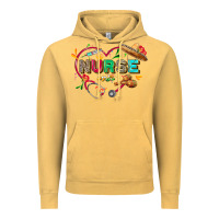 Vintage Mustard Cinco de mayo Nurse Vintage Hoodie - FaDigitalArtStudio