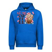 Cobalt but first coffee floral Urban Hoodie - JahusDesignShop