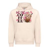Sandshell but first coffee floral Urban Hoodie - JahusDesignShop