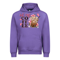 Tulip but first coffee floral Urban Hoodie - JahusDesignShop