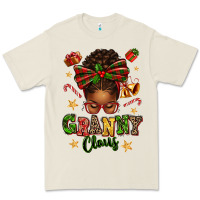 Bone granny claus afro messy bun Premium Tee - texasbilliewilder