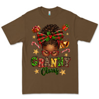 Cacao granny claus afro messy bun Premium Tee - texasbilliewilder