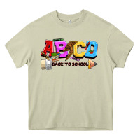 Mossy abcd back to school Heavy Core Tee - NancyCooperArtShop