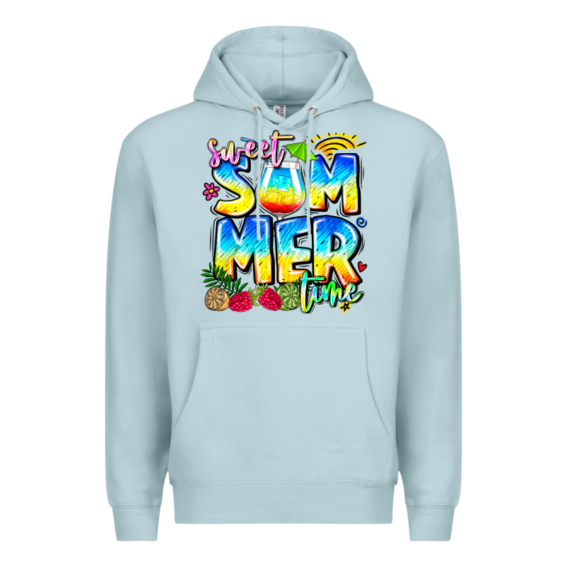 Summer Time Premium Hoodie by CowhideDigitalArt | Teevron