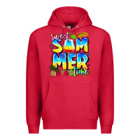 Cardinal summer time Premium Hoodie - CowhideDigitalArt