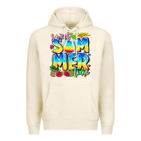 Tofu summer time Premium Hoodie - CowhideDigitalArt