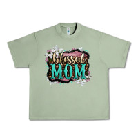 Oil Green blessed mom Urban Heavy Tee - OliviaCreatesArt
