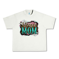 Pistachio blessed mom Urban Heavy Tee - OliviaCreatesArt