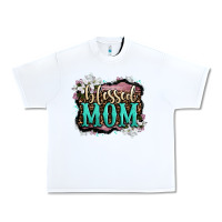 White blessed mom Urban Heavy Tee - OliviaCreatesArt