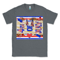 Charcoal Heather 4 th of july Classic Tee - TumblerDesignByShophia