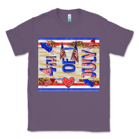 Lavender 4 th of july Classic Tee - TumblerDesignByShophia