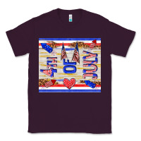 Plum 4 th of july Classic Tee - TumblerDesignByShophia