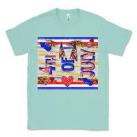 Seafoam 4 th of july Classic Tee - TumblerDesignByShophia