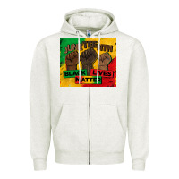 Juneteenth Black Lives Matter Tumbler Zipper Hoodie | Teevron