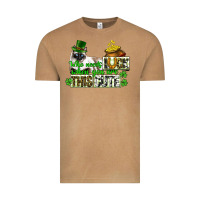 Vintage Camel St. Patrick's cat who needs luck when you are this Vintage Tee - CowGirlArtShop