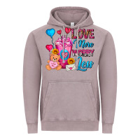 Vintage Zinc Love More Worry Less Valentines Day Cold Drink Vintage Hoodie - FaDigitalArtStudio