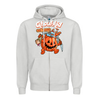 Dove Grey cool ghoul aid funny ghoul pumpkin cute meme halloween t shirt Zipper Hoodie - maiPhamDesign
