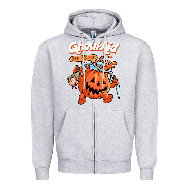 Cool Ghoul Aid Funny Ghoul Pumpkin Cute Meme Halloween T Shirt Zipper Hoodie by maiPhamDesign | Teevron