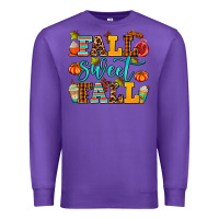Purple fall sweet fall Premium Sweatshirt - AdoDesignShop