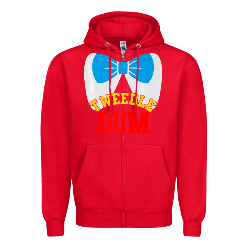 Tweedle Dee Dum Funny Matching Halloween Costume For Couples Premium T Zipper Hoodie by maiPhamDesign | Teevron