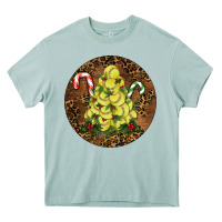 Arona Softball Leopard  Christmas Heavy Core Tee - RanaPortraitStore