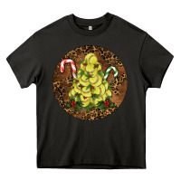 Asphalt Softball Leopard  Christmas Heavy Core Tee - RanaPortraitStore