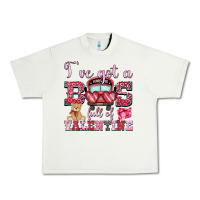 Pistachio i've got a bus full of valentine Urban Heavy Tee - OliviaCreatesArt