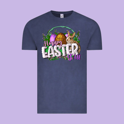 Happy Eashappy Easter Y'all Easter Day Vintage Tee Designed By Cowgirlartshop