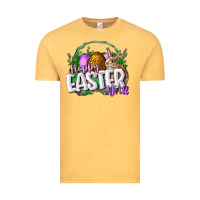 Vintage Mustard happy easHappy Easter y'all Easter Day Vintage Tee - CowGirlArtShop