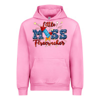 Fuchsia Pink little miss firecracker Urban Hoodie - JahusDesignShop