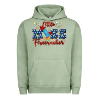 Pigment Oil Green little miss firecracker Urban Hoodie - JahusDesignShop