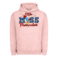 Pigment Salmon little miss firecracker Urban Hoodie - JahusDesignShop