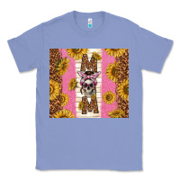 Colony Blue skull mom sunflowers Classic Tee - TumblerDesignByShophia
