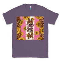 Lavender skull mom sunflowers Classic Tee - TumblerDesignByShophia