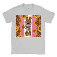 Moon Dust skull mom sunflowers Classic Tee - TumblerDesignByShophia