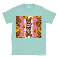 Seafoam skull mom sunflowers Classic Tee - TumblerDesignByShophia