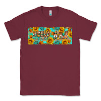 Burgundy Hello fall gnomes Classic Tee - Artiststas
