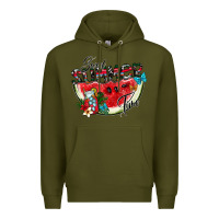 Army Green sweet summer time Premium Hoodie - CowhideDigitalArt